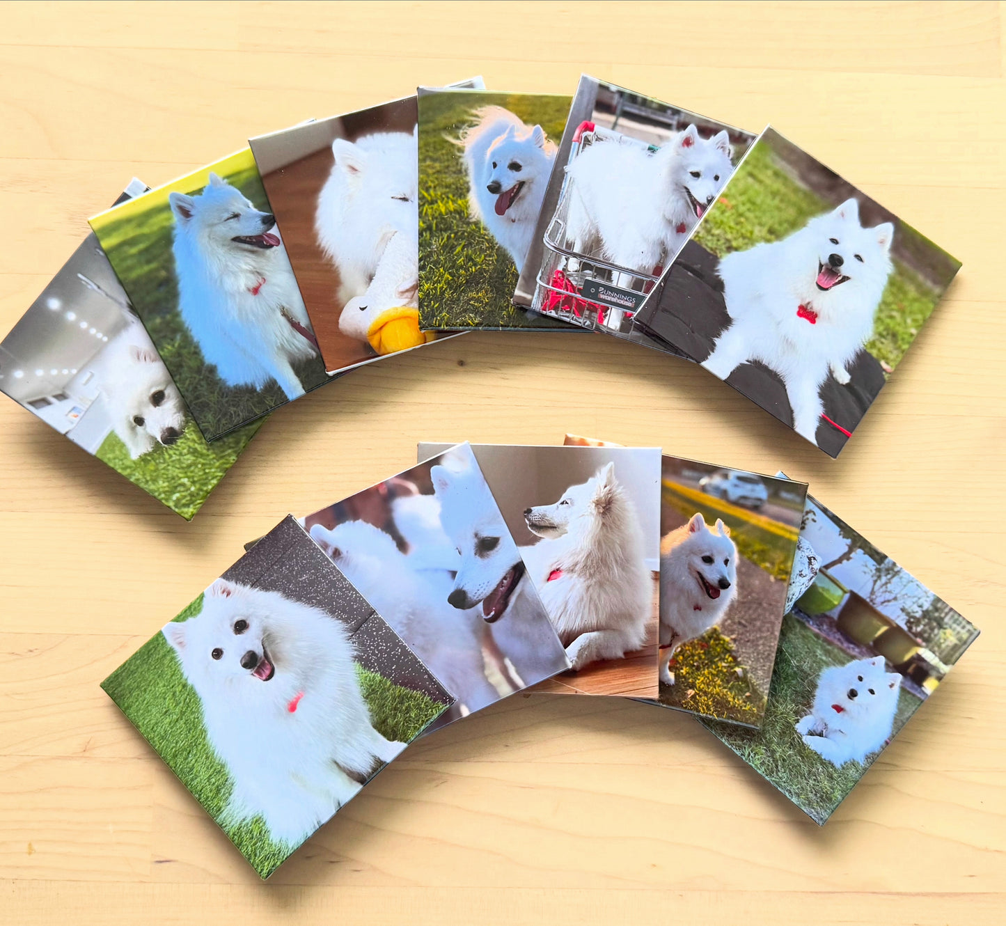 Square Photo Magnet 65x65mm | Bundles - 24